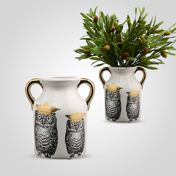 Купить вазу каменск уральский. Ваза Сова. Ваза Сова керамика. Вазы с совами. Сова керамическая ваза.