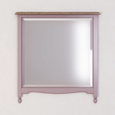 Зеркало прямоугольное Leblanc, лаванда