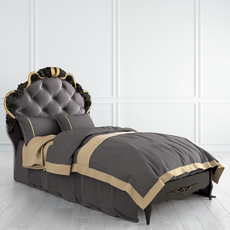 Кровать с мягким изголовьем 90*190 R409-K03-AG-B12
