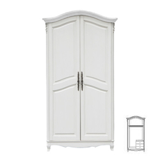 Шкаф 2-х дверный AS6682 (D71+M01) [CLONE]