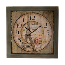 Часы настенные деревянные PARIS (60см) 50596