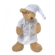 Медвежонок коричневый девочка в ночной сорочке 27 см FT1327044