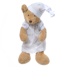 Медвежонок коричневый девочка в ночной сорочке 37 см FT1337040