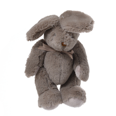 Кролик плюшевый коричневый 19см FT1419084