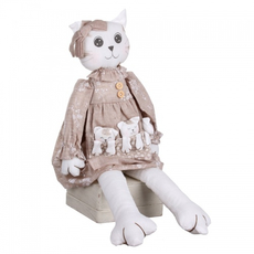 Сидячая кошка (девочка) 48х18х9 LJ87-0011