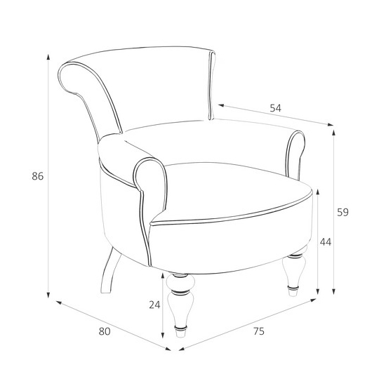 Кресло Перфетто M11-B-0368