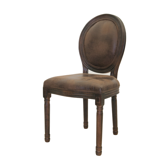 Кожаный стул Volker antique