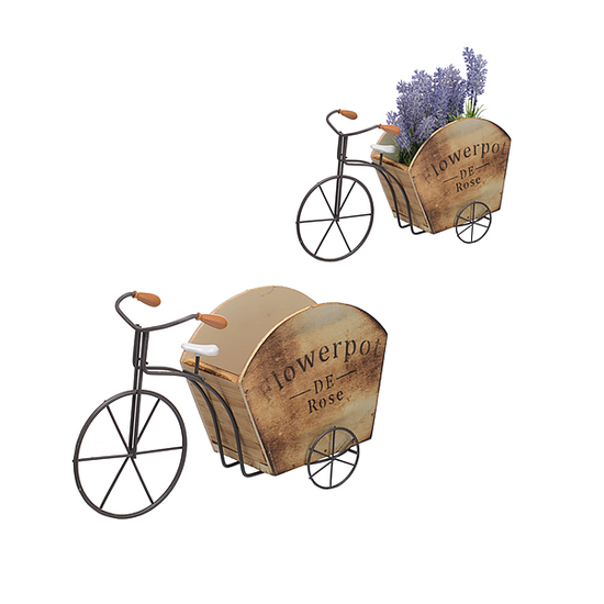 Велосипед-Кашпо Flowerpot Brown