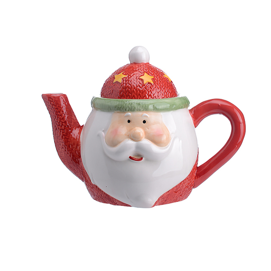 Керамический Заварочный Чайник Дед Мороз
