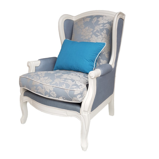 Кресло White Rose, DF830 Blue Linen (M01)