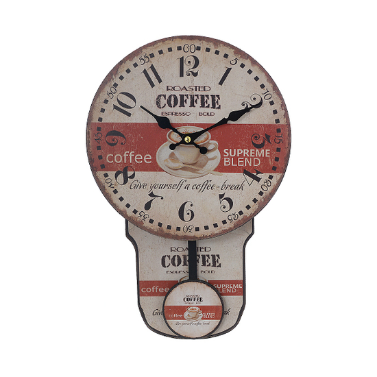 Часы настенные с маятником COFFEE 50971
