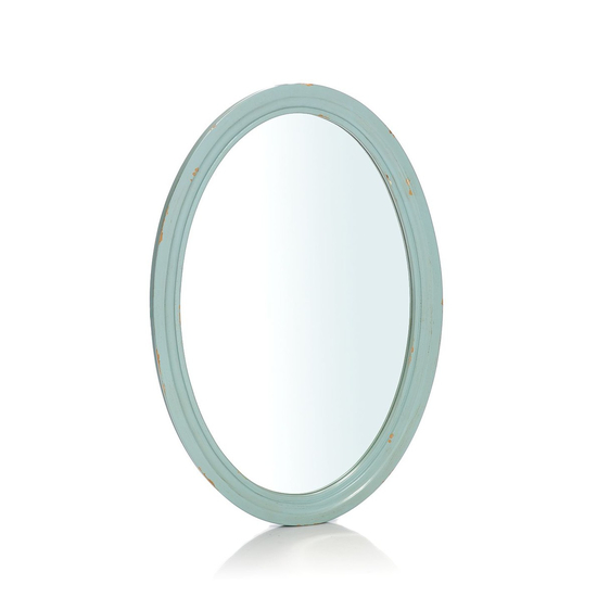 Овальное зеркало (голубое) ST9333 AB