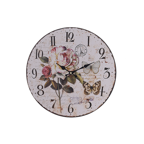 Часы с розой HLZ.7470