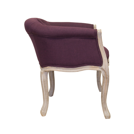 Низкое кресло Kandy violet