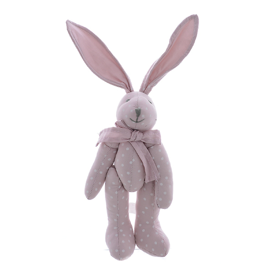 Мягкая игрушка розовый кролик (30см) AM10130-5