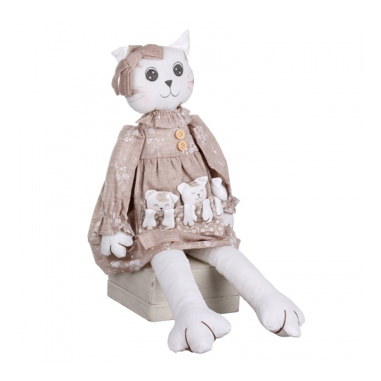 Сидячая кошка (девочка) 48х18х9 LJ87-0011
