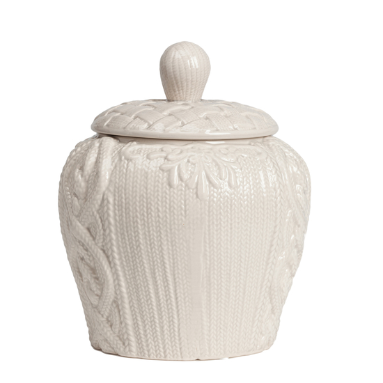 Декоративная ваза с крышкой Lindley для хранения продуктов Большая Серая DG-D-1258-2