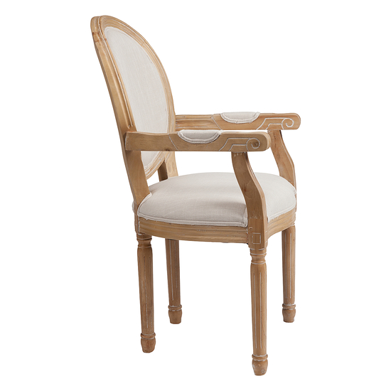 Кресло Pollina Белый Хлопок DG-F-ACH468
