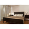 Кровать черная деревянная 150х200 ST9141SN