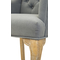 Классическое кресло Deron grey