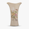 Ваза Oblique "Flowers in Beige" Большая, керамика