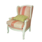 Кресло White Rose, DF830 Pink (M01)