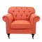 Кресло Kavita orange DF-1819-O