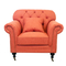 Кресло Kavita orange DF-1819-O
