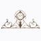 Настенные часы «Вуаль-Руж» (королевская бронза) 8761