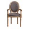 Кресло Pollina Светло-серый Хлопок DG-F-ACH469